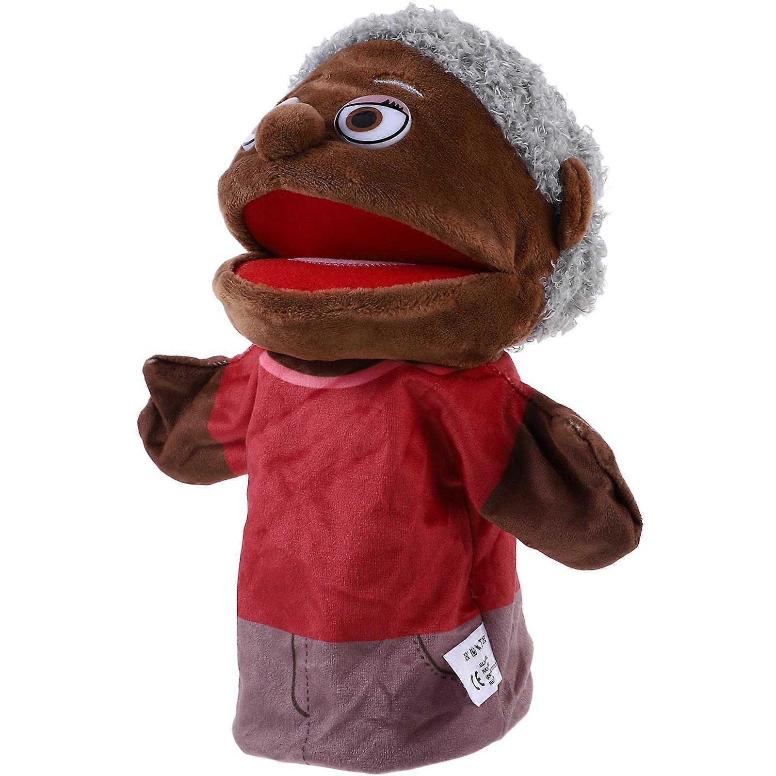 Plush Hand Puppet for Storytelling and Creative Play Enhances Motor Skills and Imagination