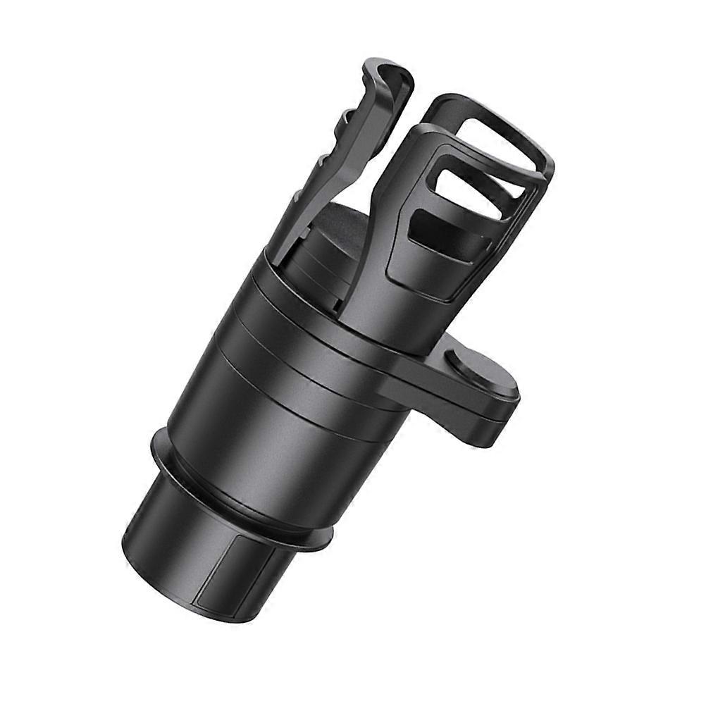 Car Cup Holder Extender Rotating Drink Organizer Multi Functional Compact Storage Stand Space Saving Design Vehicle Interior Accessory