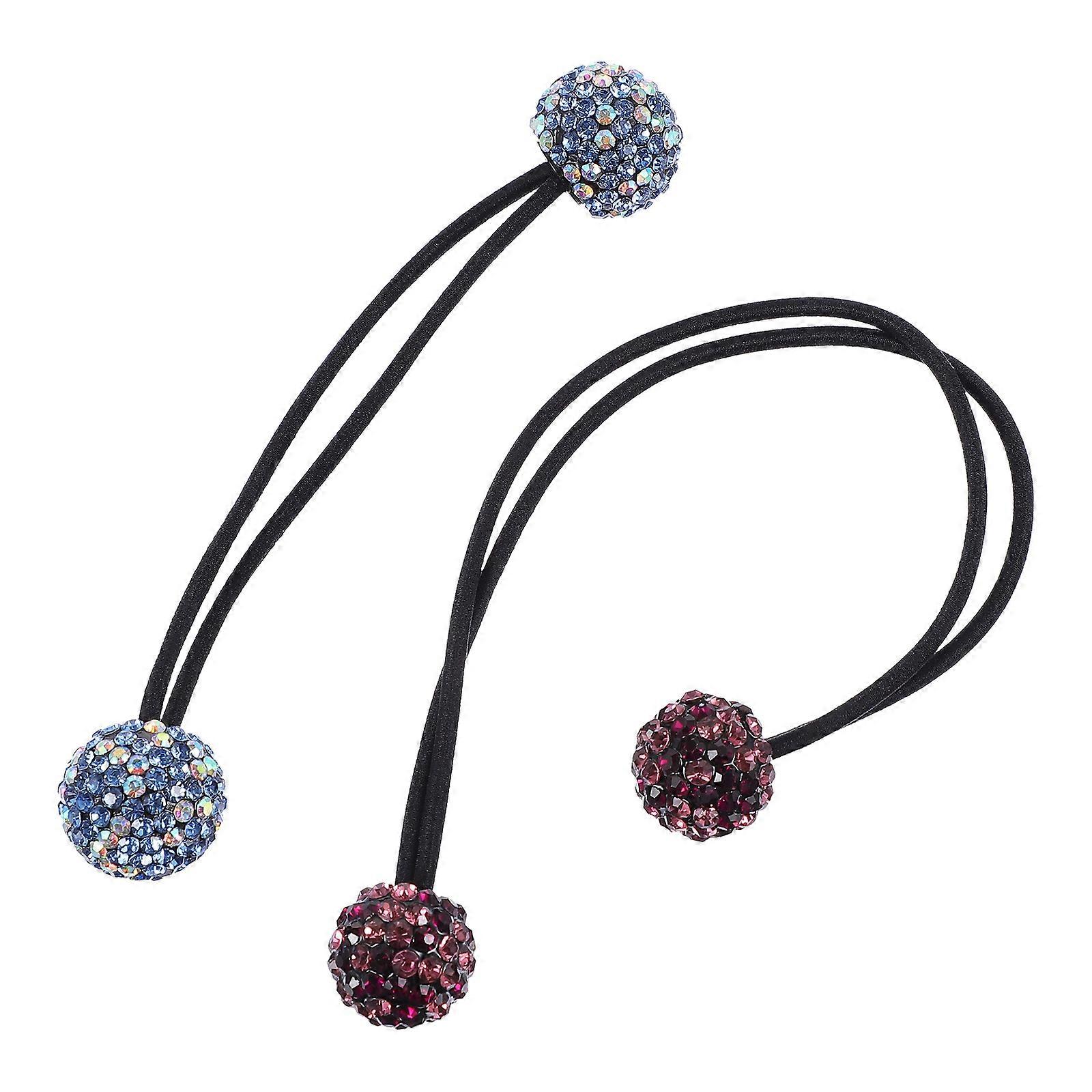 It looks like your message got cut off at the end — you were describing a product: **"3pcs Sparkly Rhinestone Hair Scrunchies Elastic Ponytail
