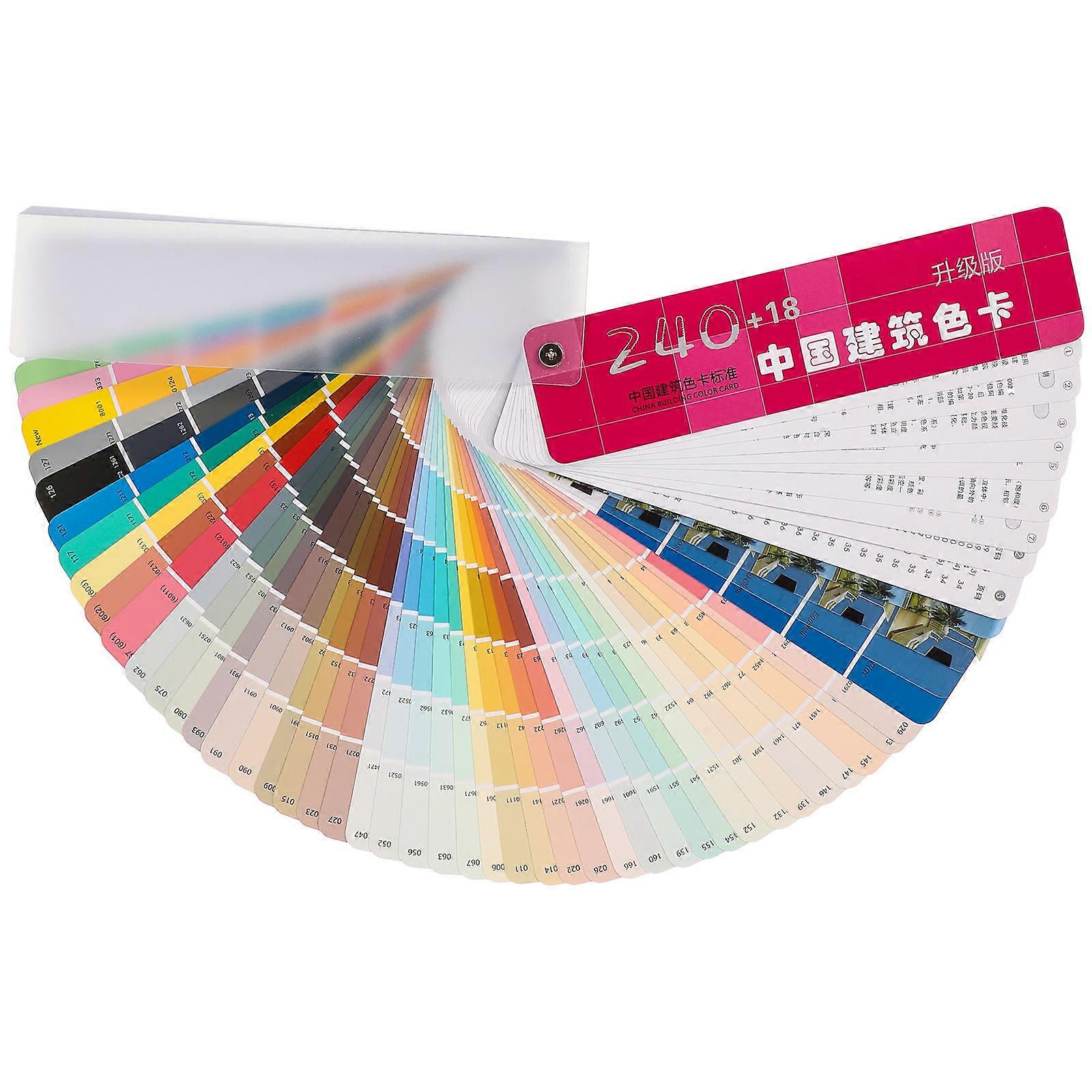 Professional Paint Color Samples For Architects Painters Small Card Shape Easy Storage 1 Set