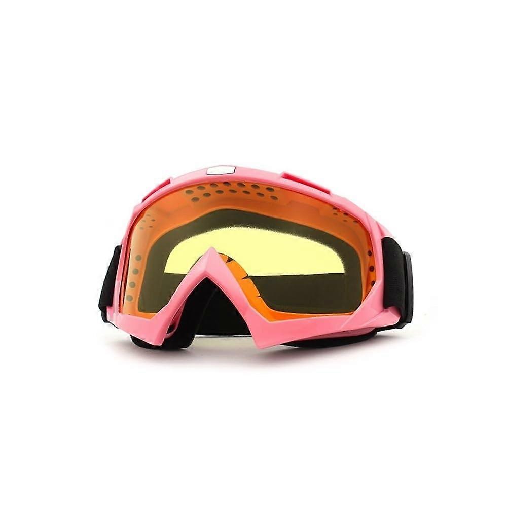 Motorcycle Goggles MX Off Road Mask Helmet Goggles for Motorcycle Dirt Motocross Goggles Goggles Ski Sports Gafas Riding Goggles (Color : L) (E)