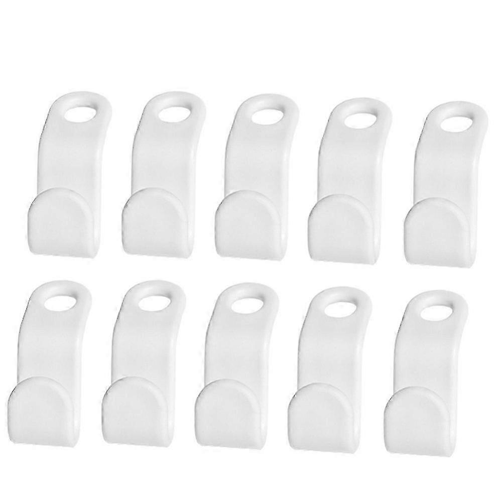 2025 5/10PCS Wardrobe Hanger Hooks Organizer Connect Multifunction Cascading Plastic Bedroom Wardrobe Storage Space Saving Coat Hook