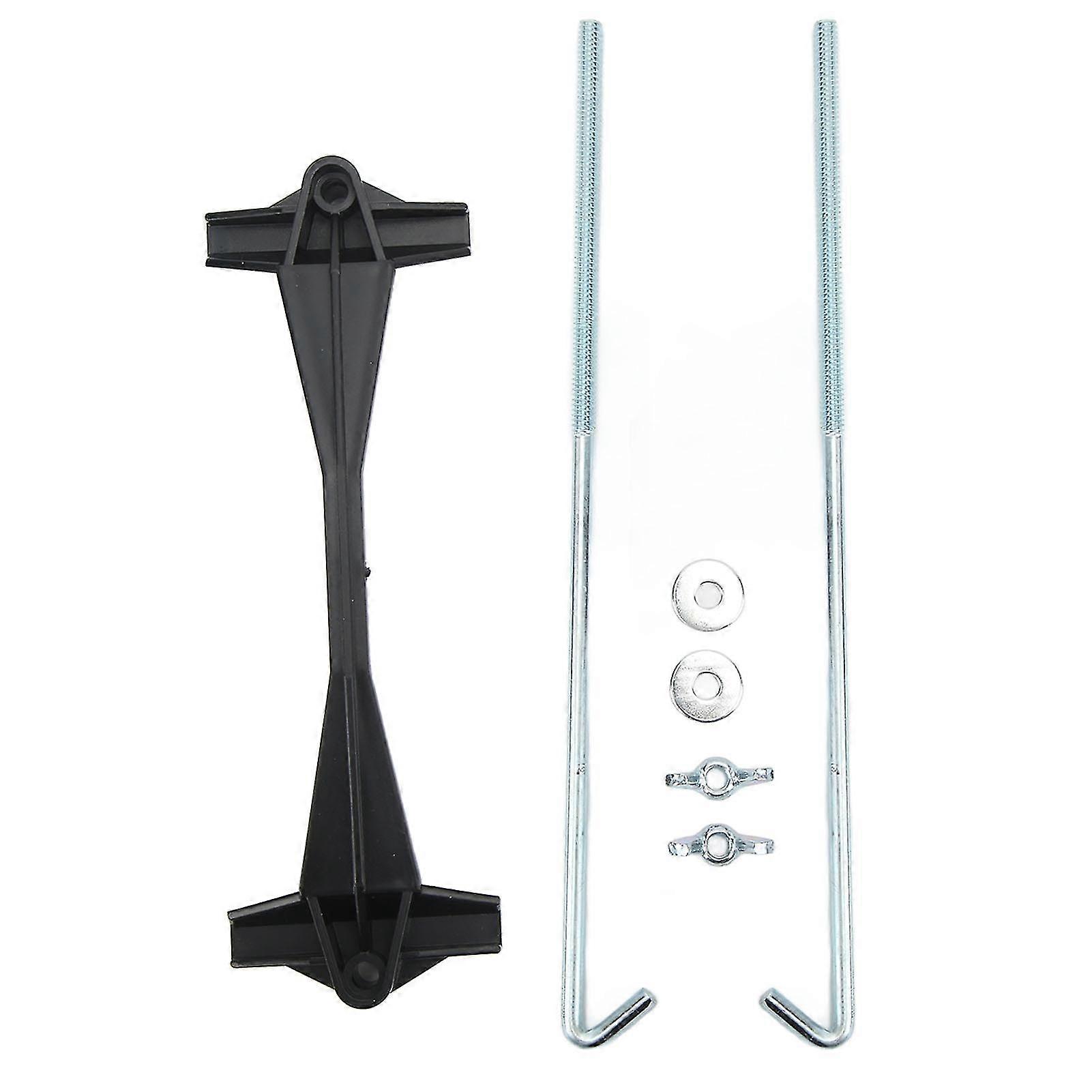 7in Battery Clamp 10in Hold Down Bolts Nuts Kit J Hook Universal Automobile Accessories 2025