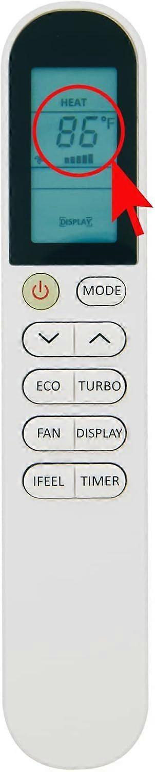 Replacement for Friedrich AC Air Conditioner Remote Control CCW06B10A CCW08B10A