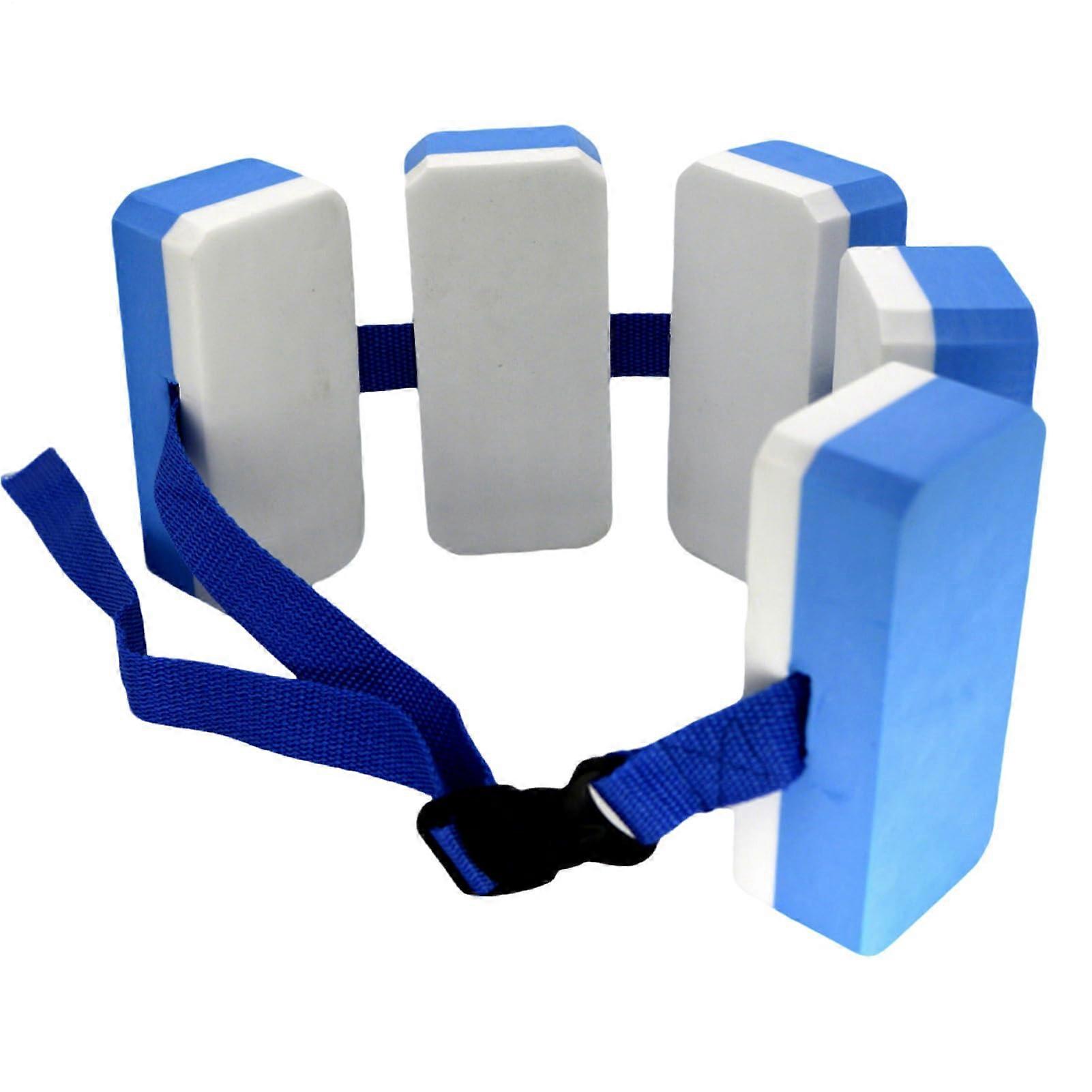 Waist Swim Belt for Beginners Kids Learning Aid EVA Foam Swimming Equipment Blue