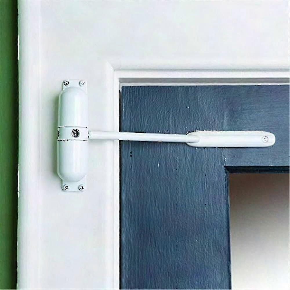 Surface Mounted Spring Loaded Door Closer White