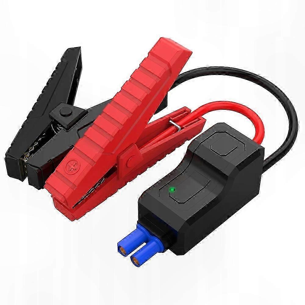 Smart Booster Cables with Emergency Clamps for Auto Use