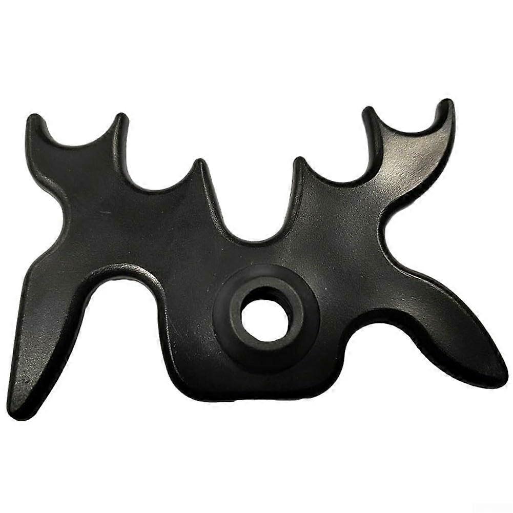 Pool Snooker Billiard Cue Holder Rest Bridge Adjustable Height Plastic Black