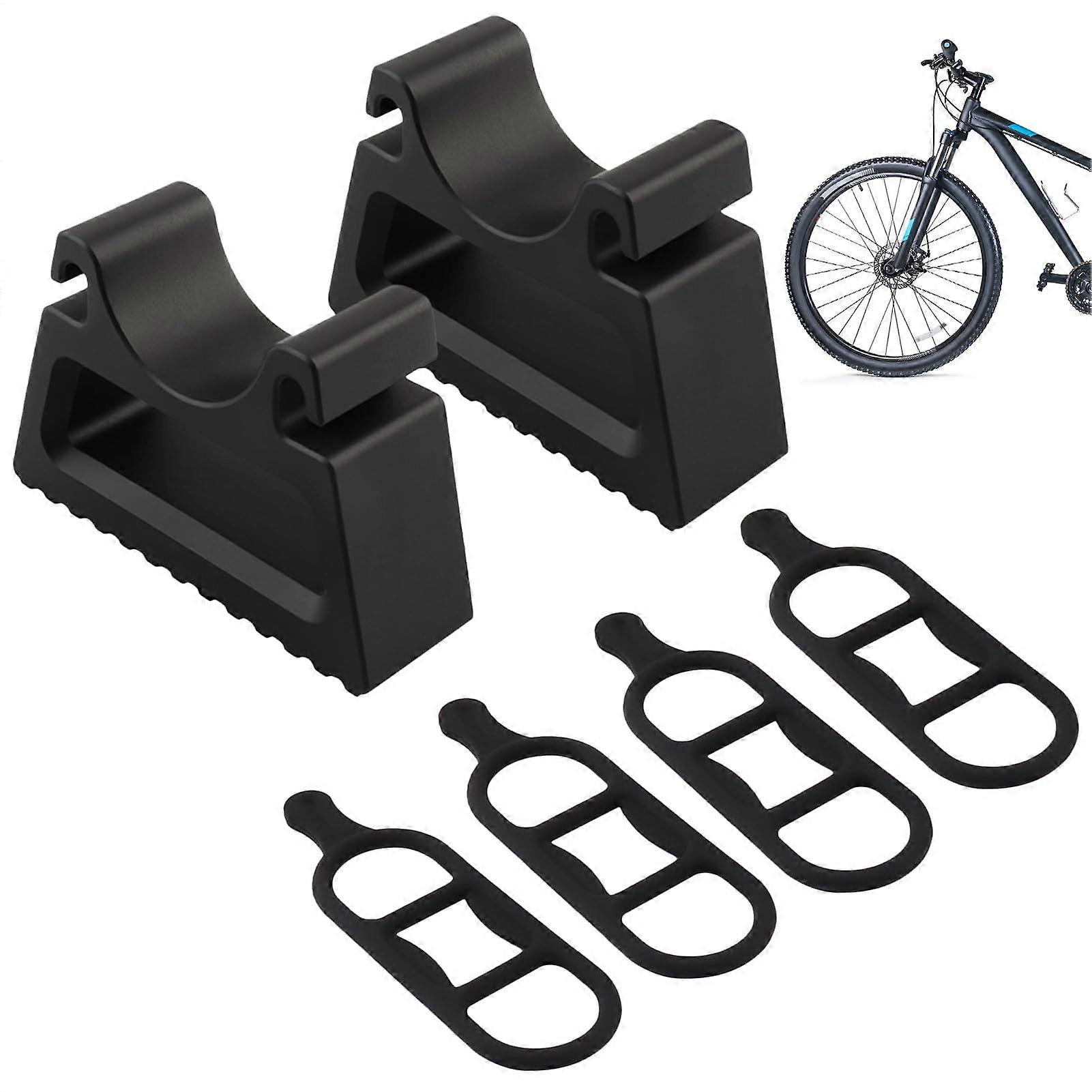 Bicycle handlebar stand Quickrelease handlebar mount, compact holder, nonslip, removable for indoor, outdoor, and garage use.