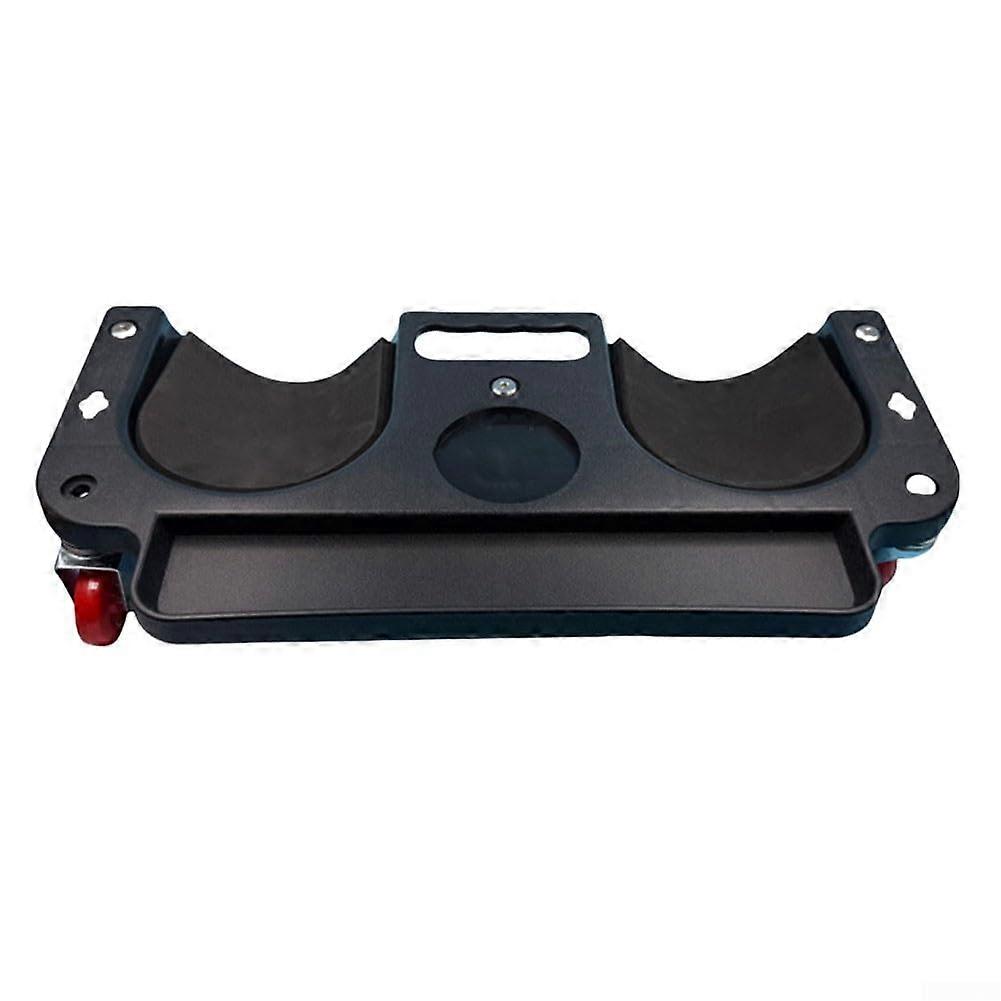 Professional Rolling Kneeling Pad With Rotating Wheels For Auto Workshop(Black)