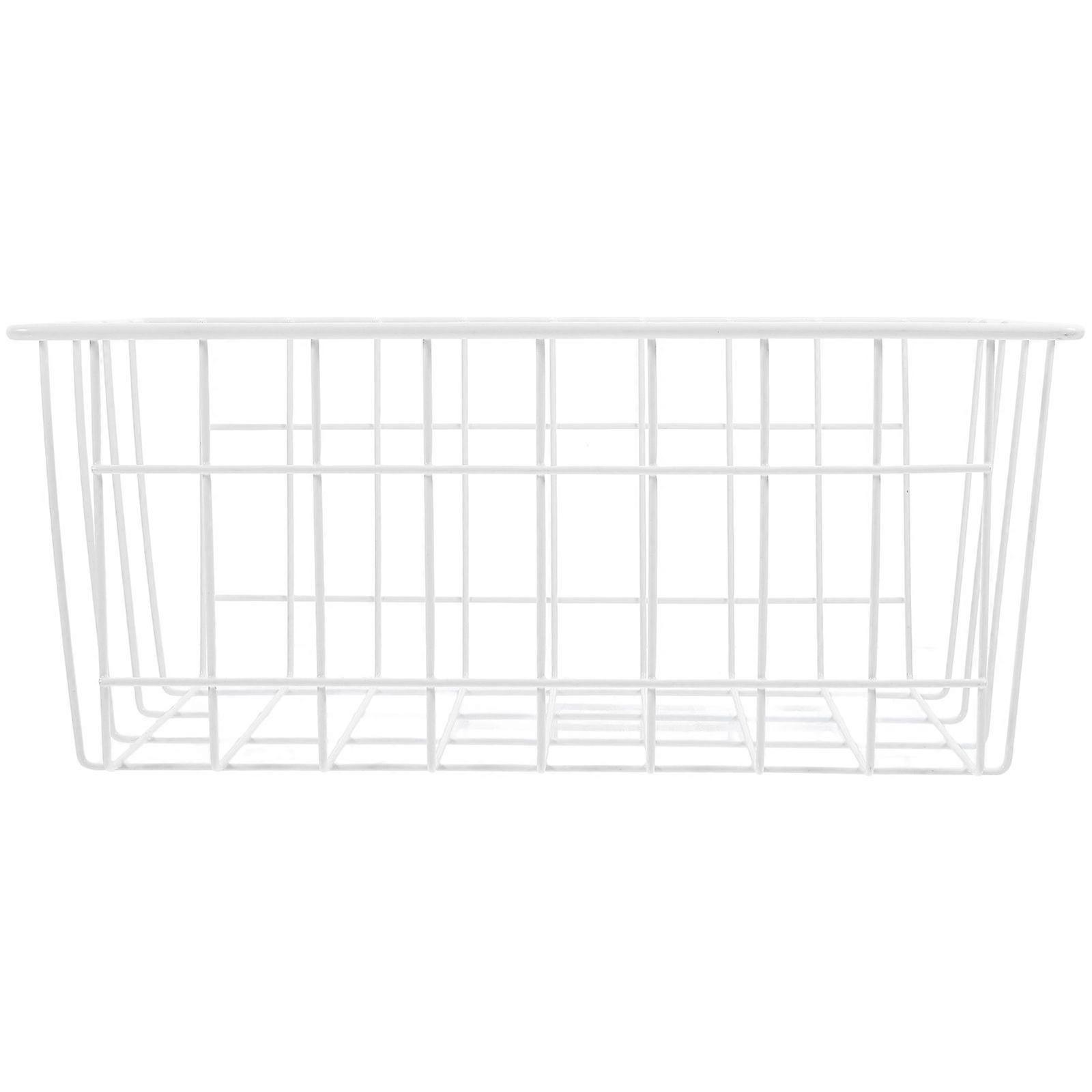 Multi-Functional Wall-Mounted Freezer Storage Basket For Storing Foods Space-Saving Freezer Organizer Convenient Freezer Basket
