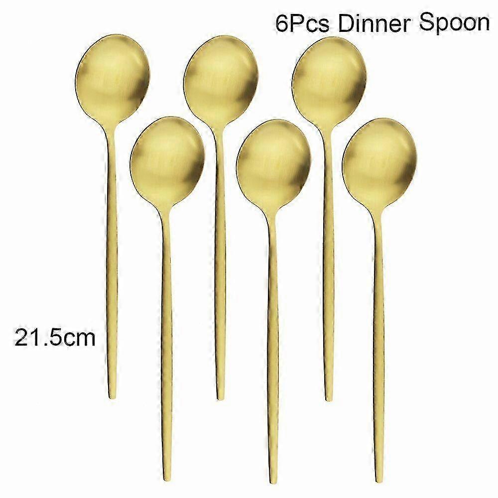 Cutlery Set Cake Fruit Fork Stainless Steel Flatware Kitchen Knife ...