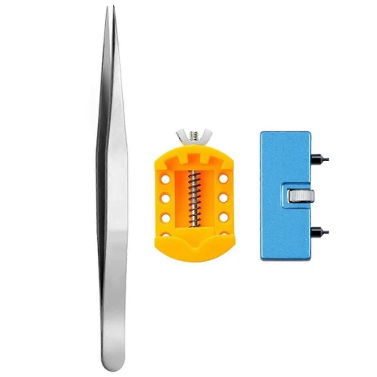 Watchmaker Repair Tool Kit Watch Opener Wrench Back Cover Remover Opening Tools for Battery Change Watch Repair Tool