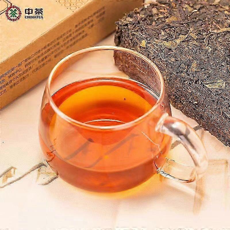 800g/brick Laoyou Fu Tea Hunan Anhua Dark Tea Centennial Wooden War...