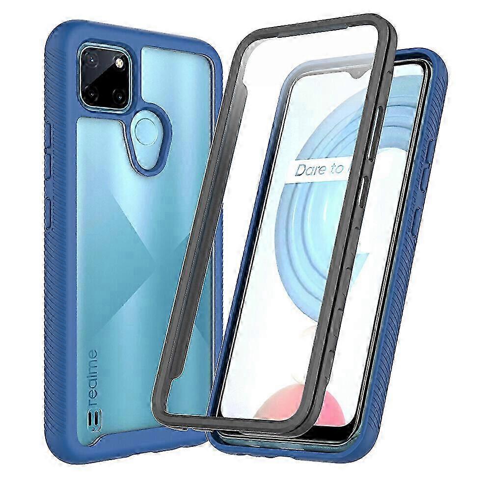 Case for Realme C21Y/ C25Y with Screen Protector Transparent Full-b...