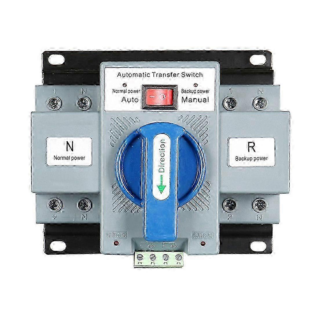 2P 63A 230V MCB Type Dual Power Automatic Transfer Switch Edition 0903