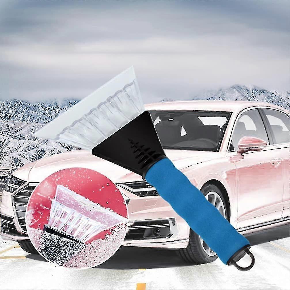 3 pieces ice scraper with foam grip