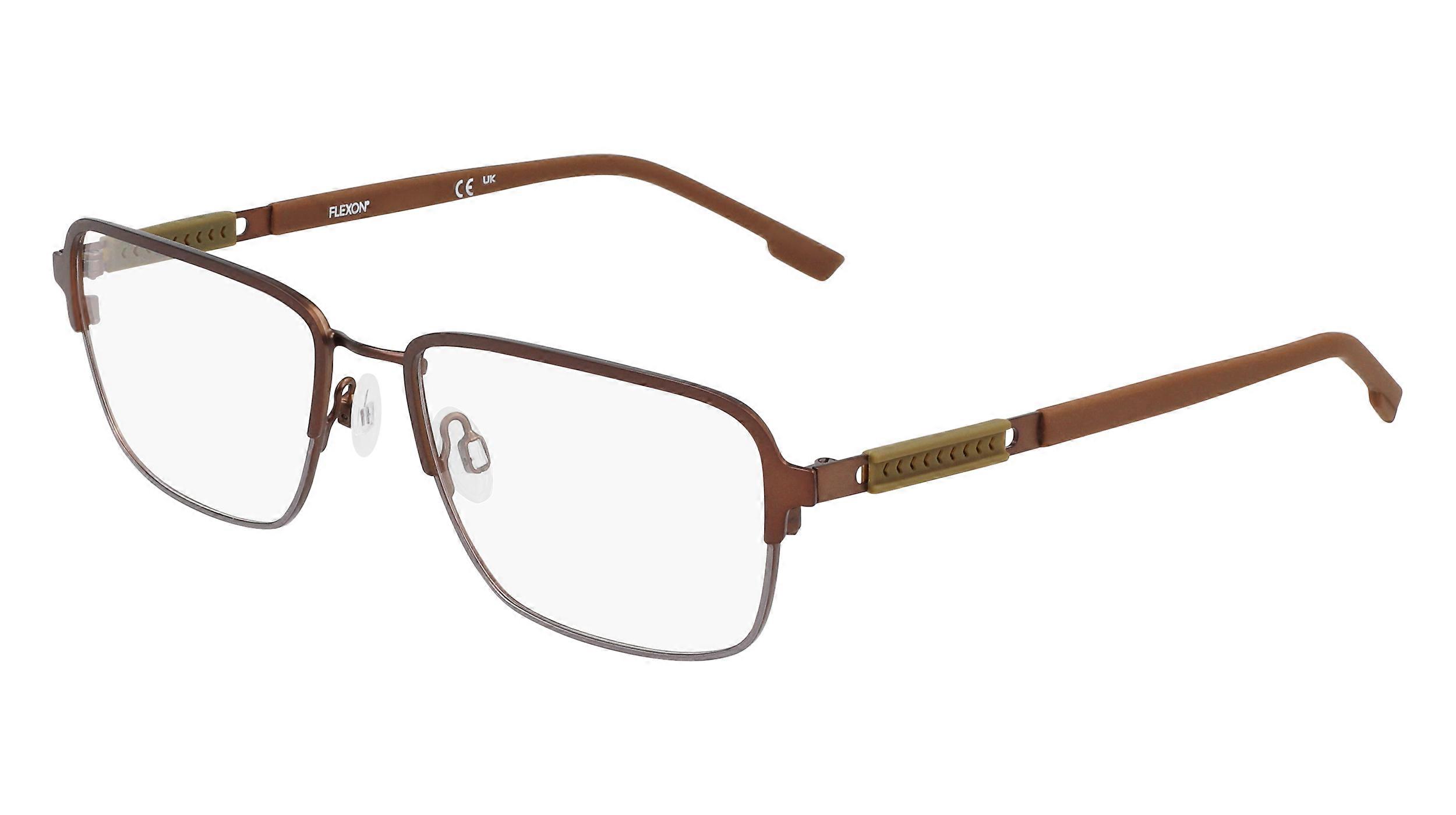 Eyewear Frames FLEXON FLEXON E1155 206 MATTE COFFEE 54/17/145 MALE