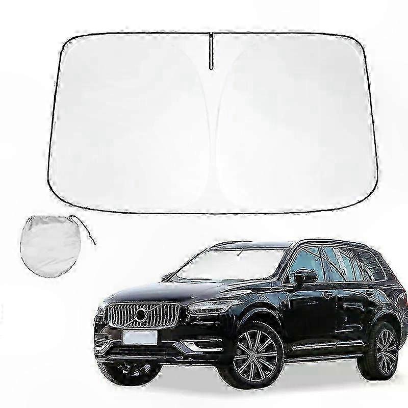 Foldable Car Sun Shade for SUV - UV Blocking Windshield Visor, Heat Reduction, Interior Cooling Protector