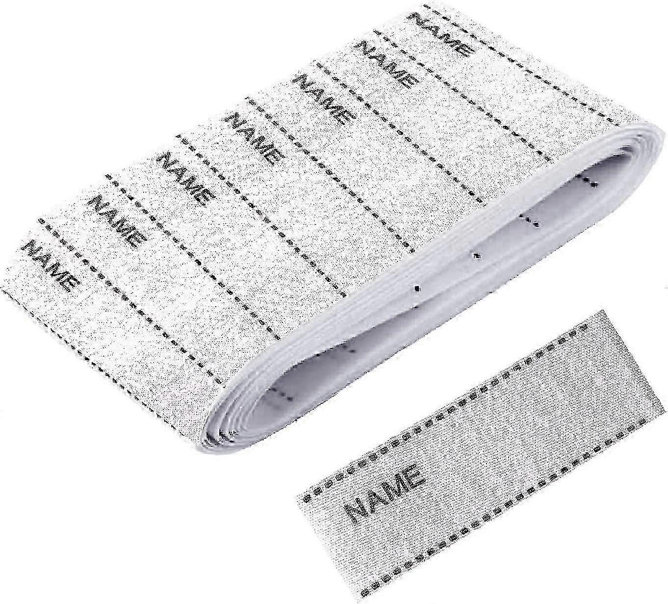 Iron-On Name Labels for Clothes, 100 Pcs Washable Fabric Name Tags for Clothing Organization SZRH A-S