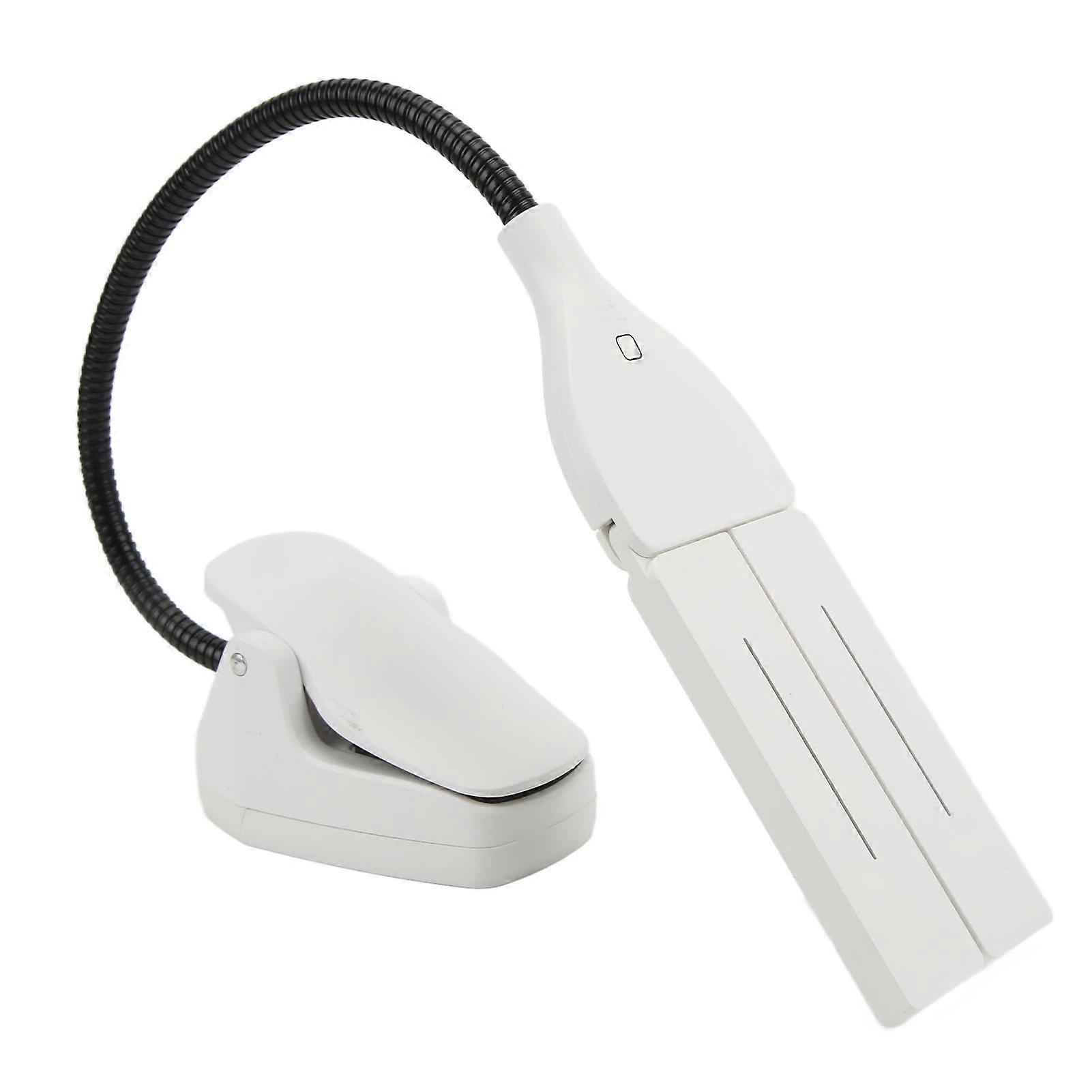 Rechargeable LED Music Stand Light White Bendable Professional Design