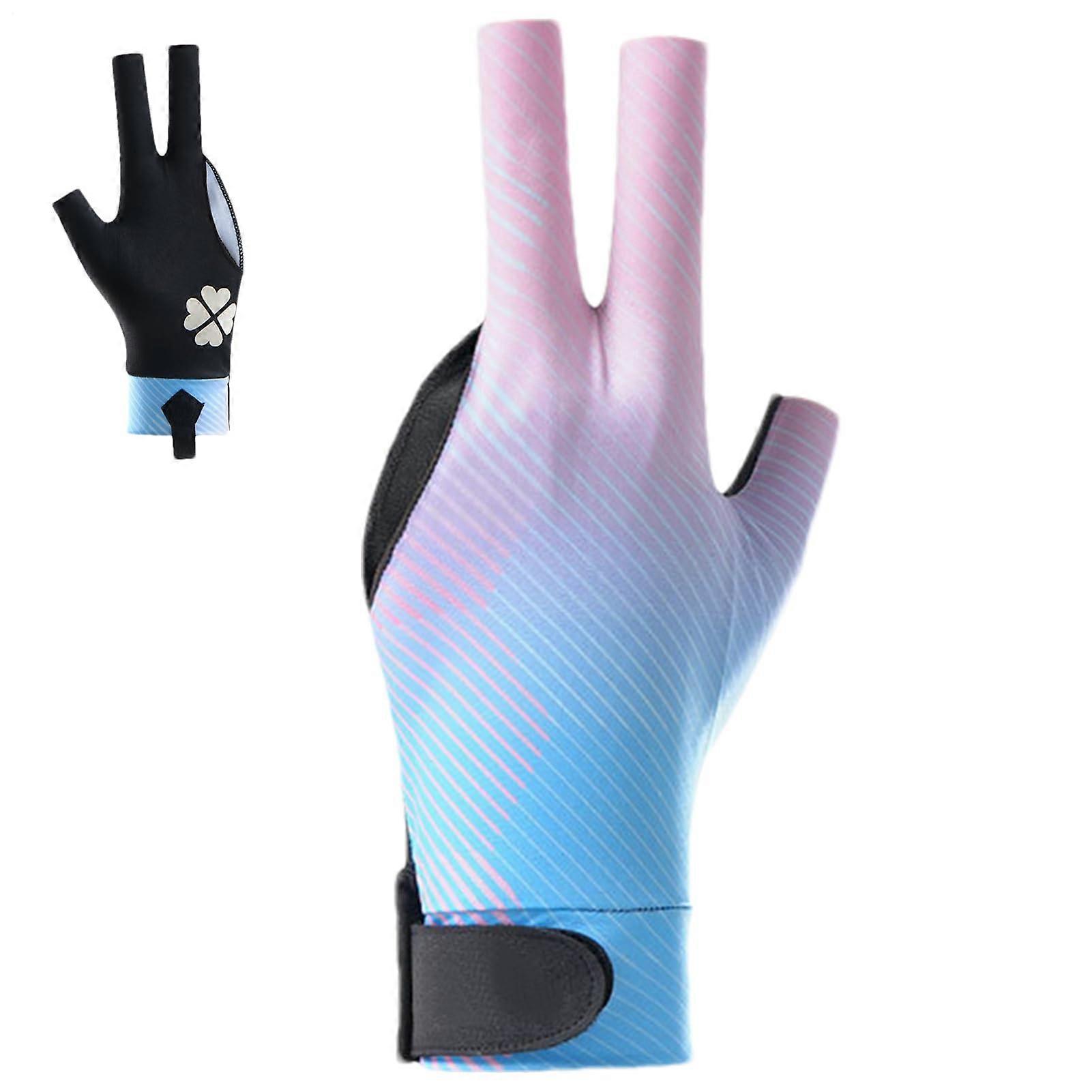 Pool Gloves Left Hand For Billiards Shooters, Professional Elastic Pool Gloves, NonSlip LeftHand Mittens