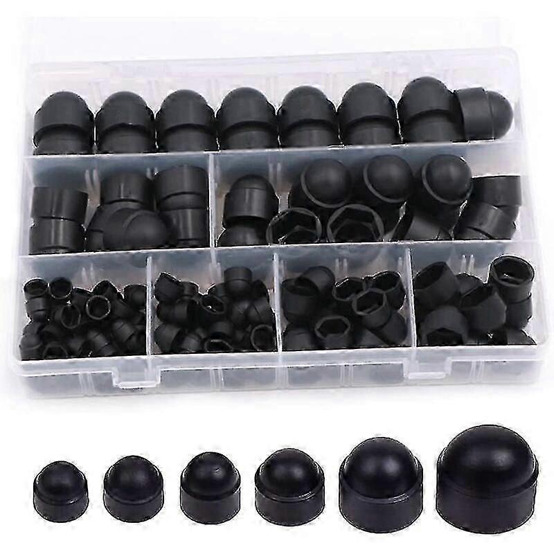 Hexagonal Screw Protectors, 145 Piece Plastic Cap Bolts, Bolt Nut