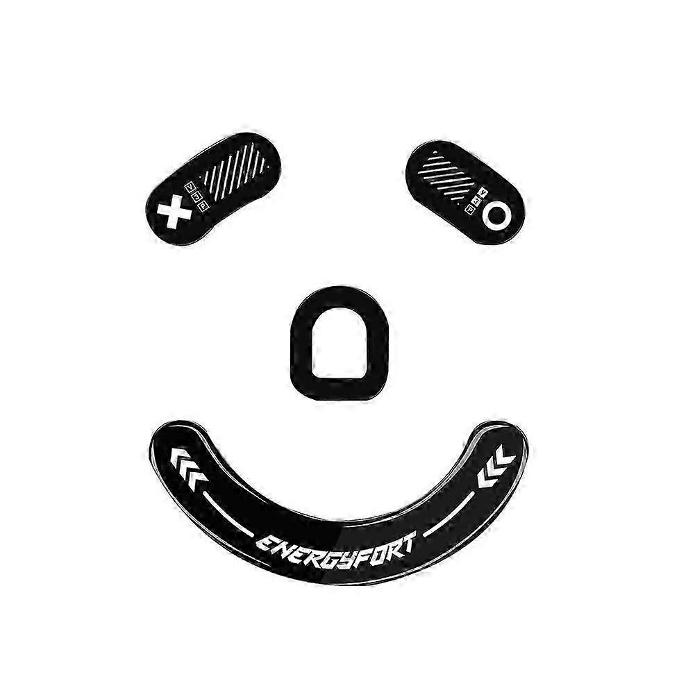 Replacement Mouse Skates for Razer DeathAdder V3 Pro, Black Feet for Smooth UK Gaming