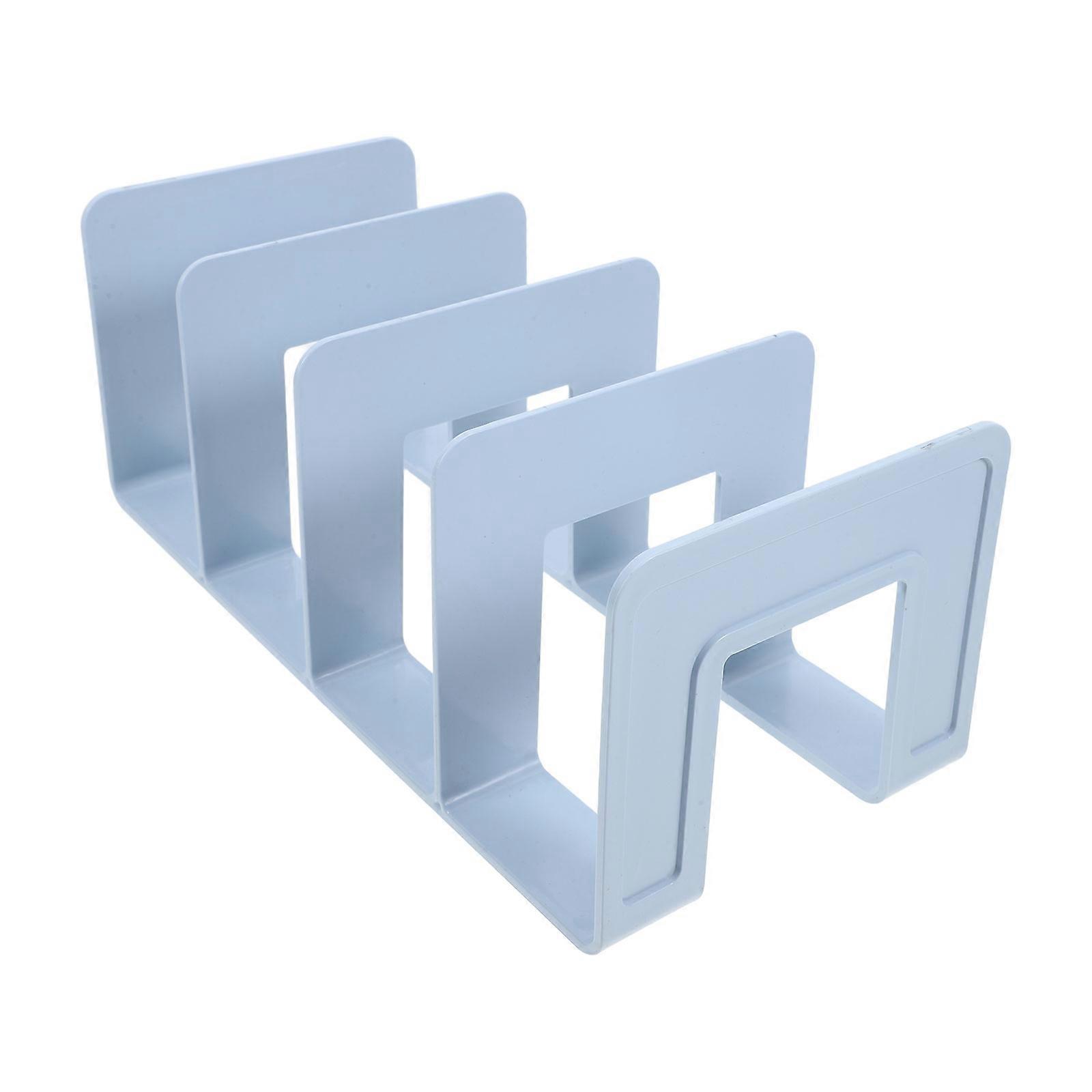 Magazine Rack Storage Book Holder for Shelf with Stable Design
