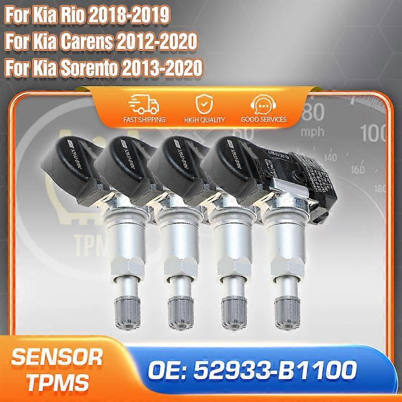 Applicable 52933-B1100 TPMS For Kia Rio 2018-2019 Kia Sorento 2013-2020 Kia Carens 2012-2020 Tire Pressure Sensor Monitoring System 433 MHz