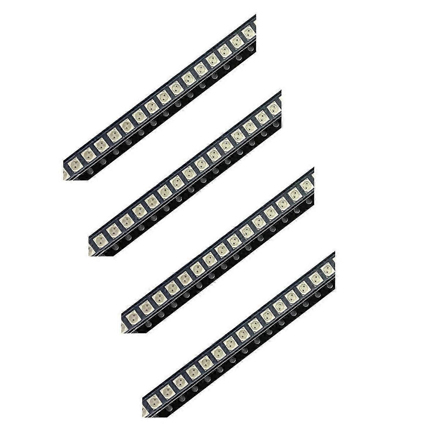 100PCS 3528 Amber+Yellow PLCC-4 Reverse Pole ,617Nm+587Nm