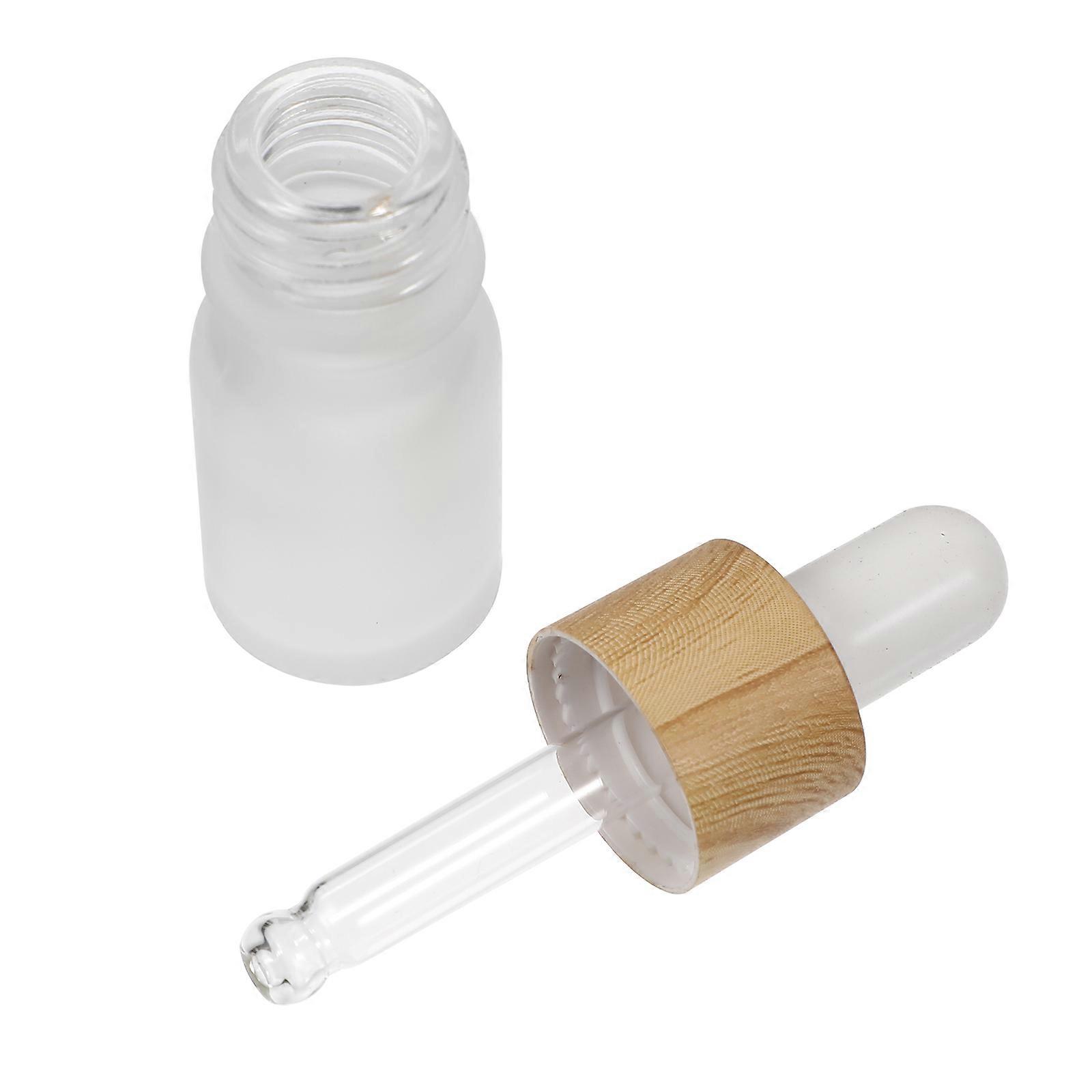 Essential Oil Bottle Frosted Dropper for Storage Use 10Pcs Pack