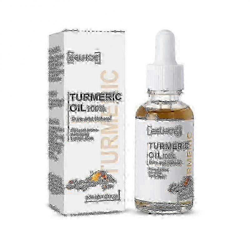 Eelhoe 30ml Turmeric Oil - Pure, Natural, Moisturizing, Anti-aging Serum for Lightening