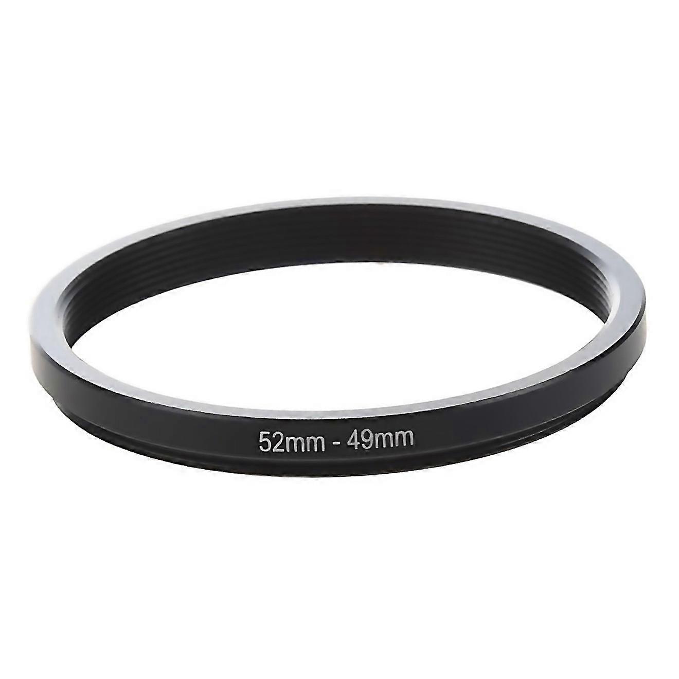 For 52mm49mm 52mm To 49mm Step Down Ring Adapter For Camera Black