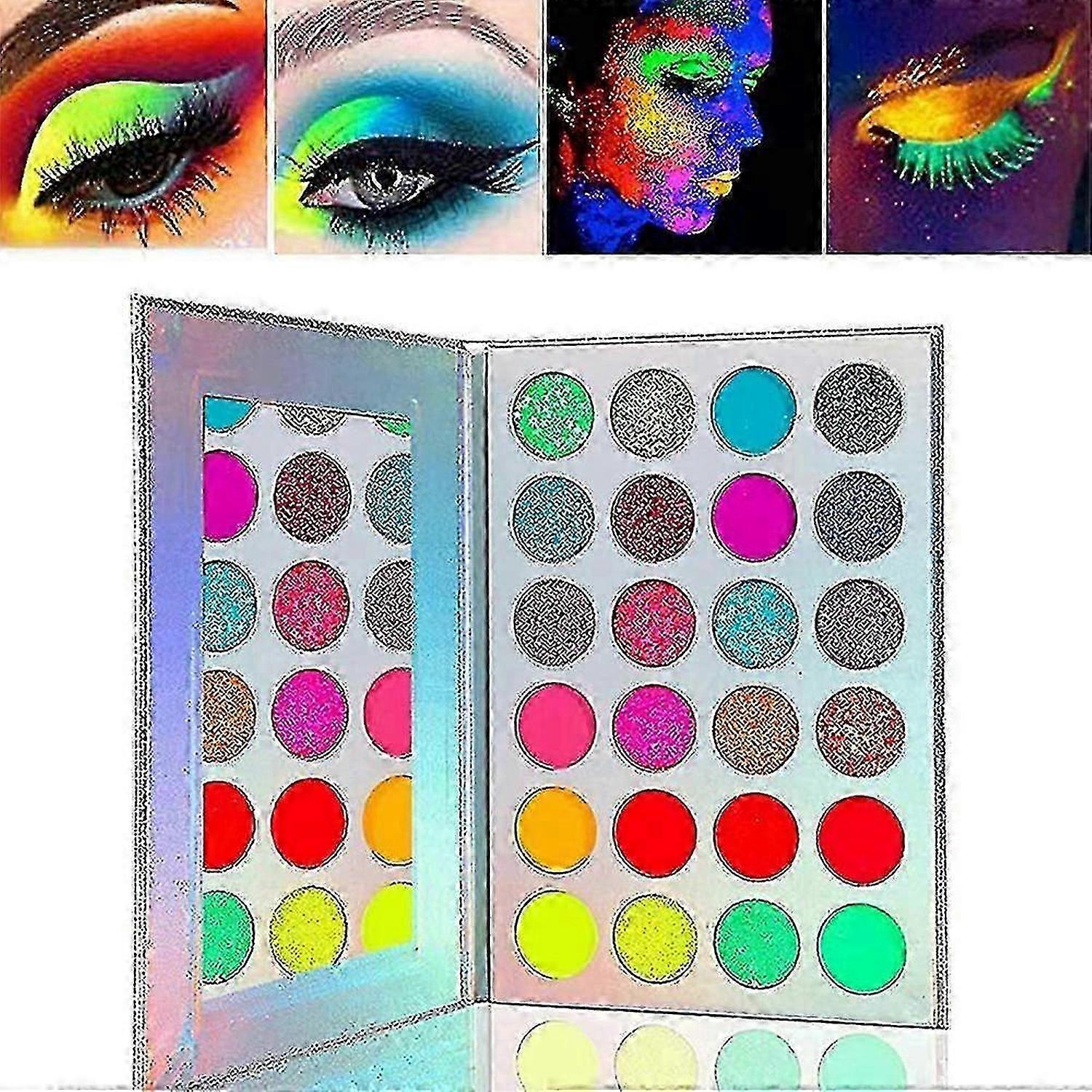 24 Color Rainbow Eyeshadow Palette -professional Makeup Matte Metallic