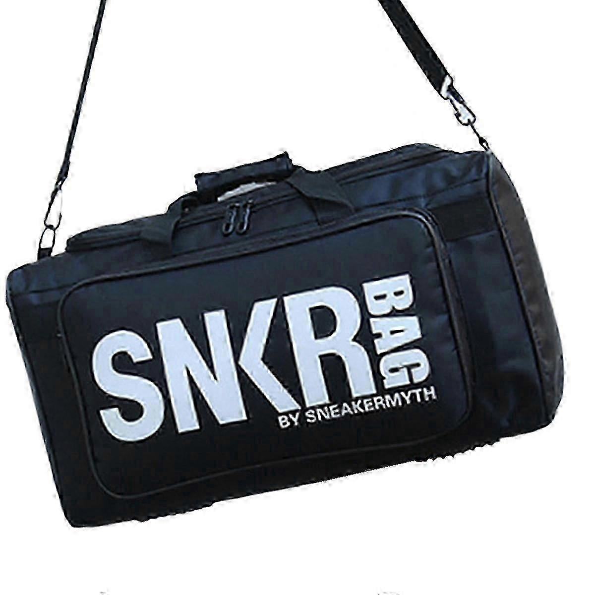 大型多隔层运动训练健身包，男士运动鞋健身包，鞋子储物袋水