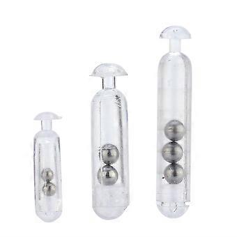 30 Pcs Durable Clear Fishing Rattles for Attracting Fish