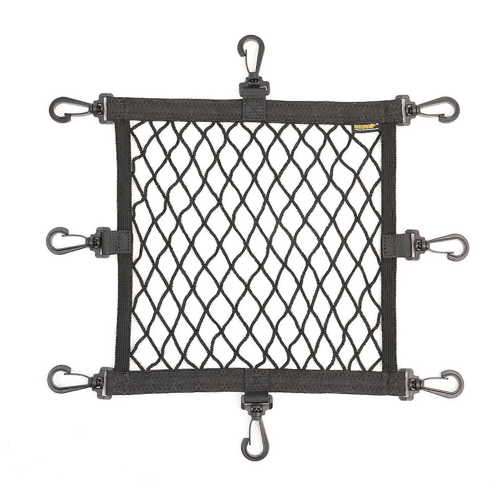 Motorcycle Helmets Elastic Net Bag Luggage Mesh Net Bag with 8 Hooks Universal Helmets Hold Storage Mesh Bag Motor Helmets Storage Accessories