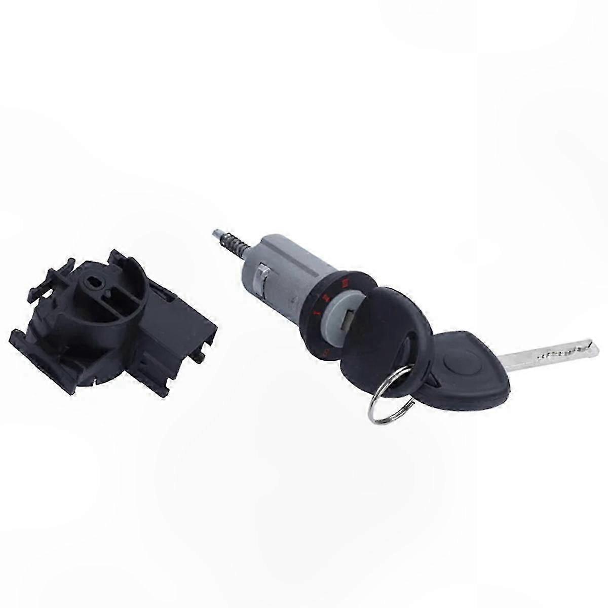 Ignition Switch Lock Barrel with 2 Keys for Car Models 0914861 90511999 0913652 0913694 Compatible with OPEL COMBO C B MK2