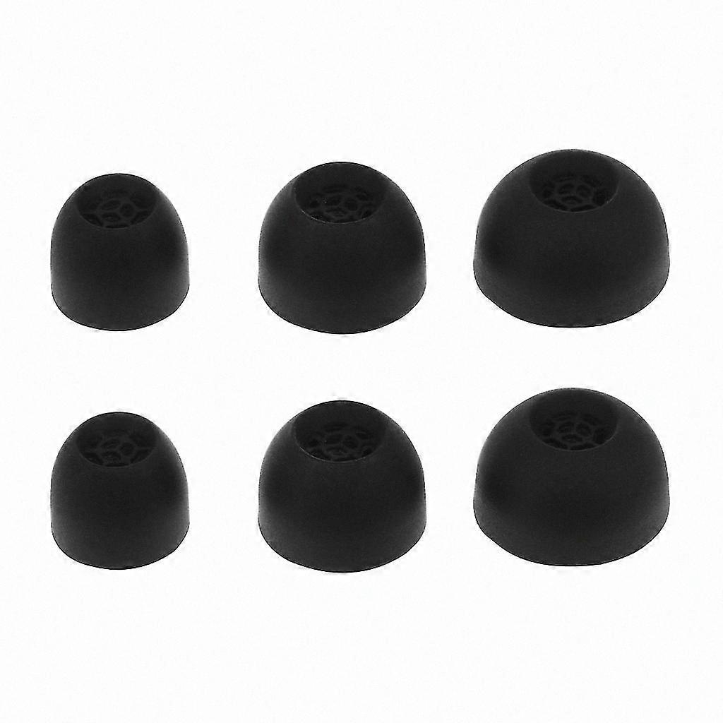 Silicone Eartips for In-Ear Headphones, Soft Ear Caps for Improved Comfort and Noise Isolation