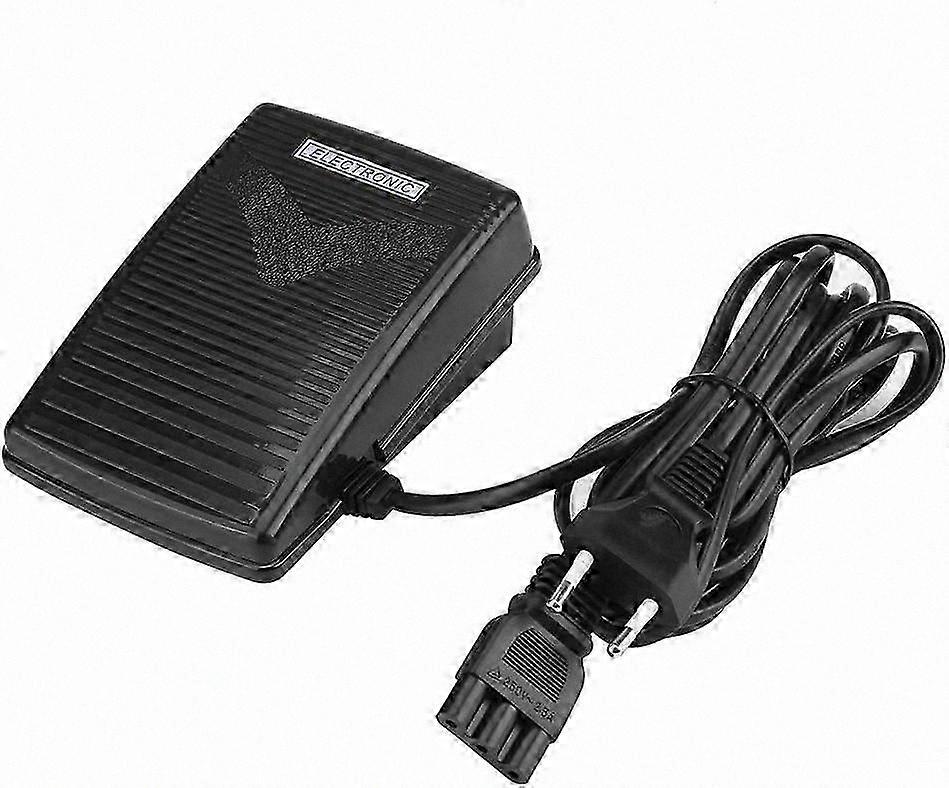 Universal Sewing Machine Foot Pedal with Cord, Compatible with Various Models (EU Plug)