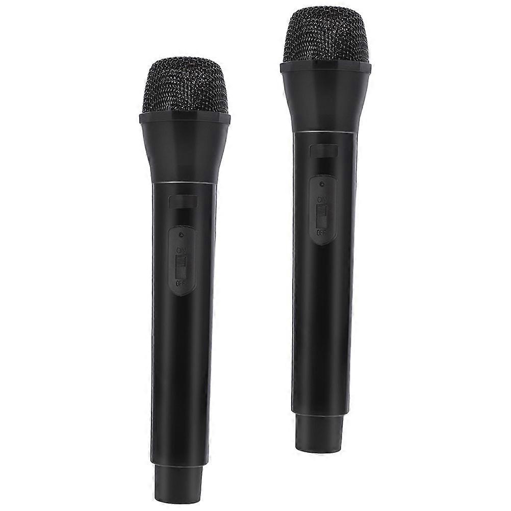 Kids Microphone Prop Toy Simulation Microphone for Pretend Play 10Pcs Set
