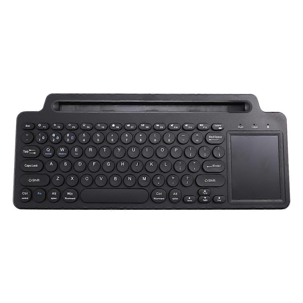 2.4G Wireless Bluetooth Keyboard with Number Touchpad Mouse Card Slot Numeric Keypad for Android IOS