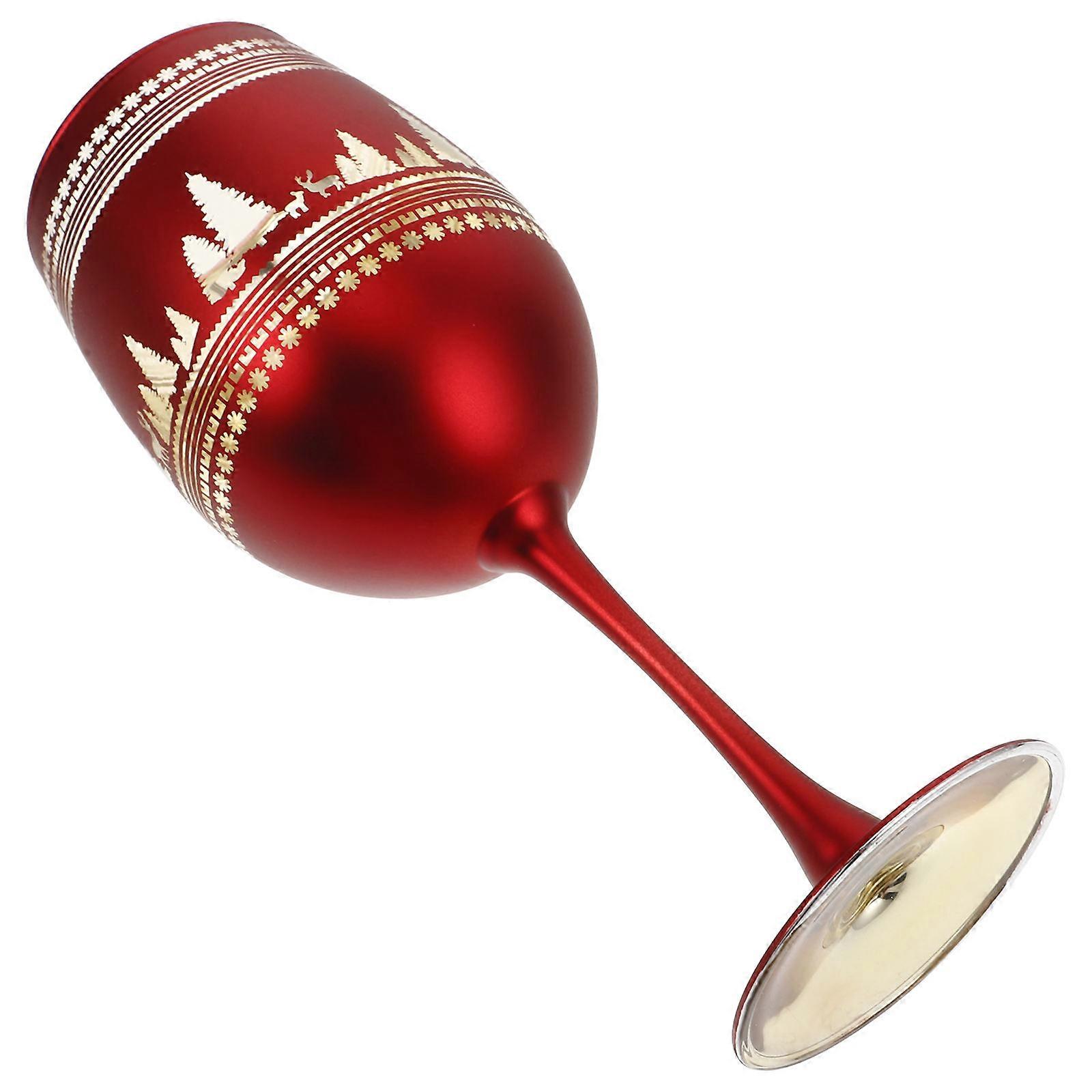 Unique Design Wine Glasses For Featuring Red Color And Elegant Style 1Set