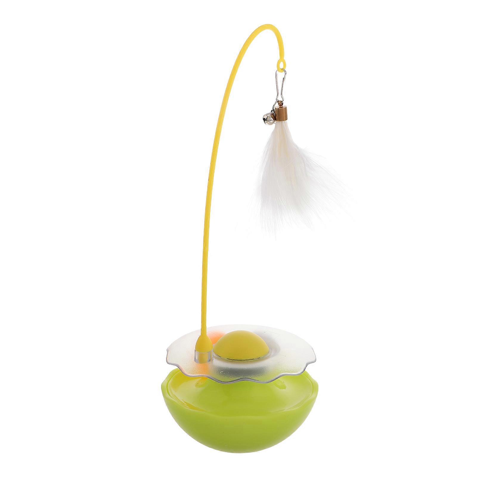 Pet Interactive Toy For Indoor Cats Featuring Teasing Stick And Multi-Color Design 1Set With Mental Stimulation