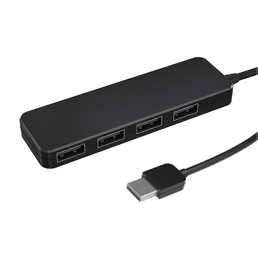 USB Hub 2Pcs 4 Ports Data USB 2.0 Docking Station for Efficient Computer Use