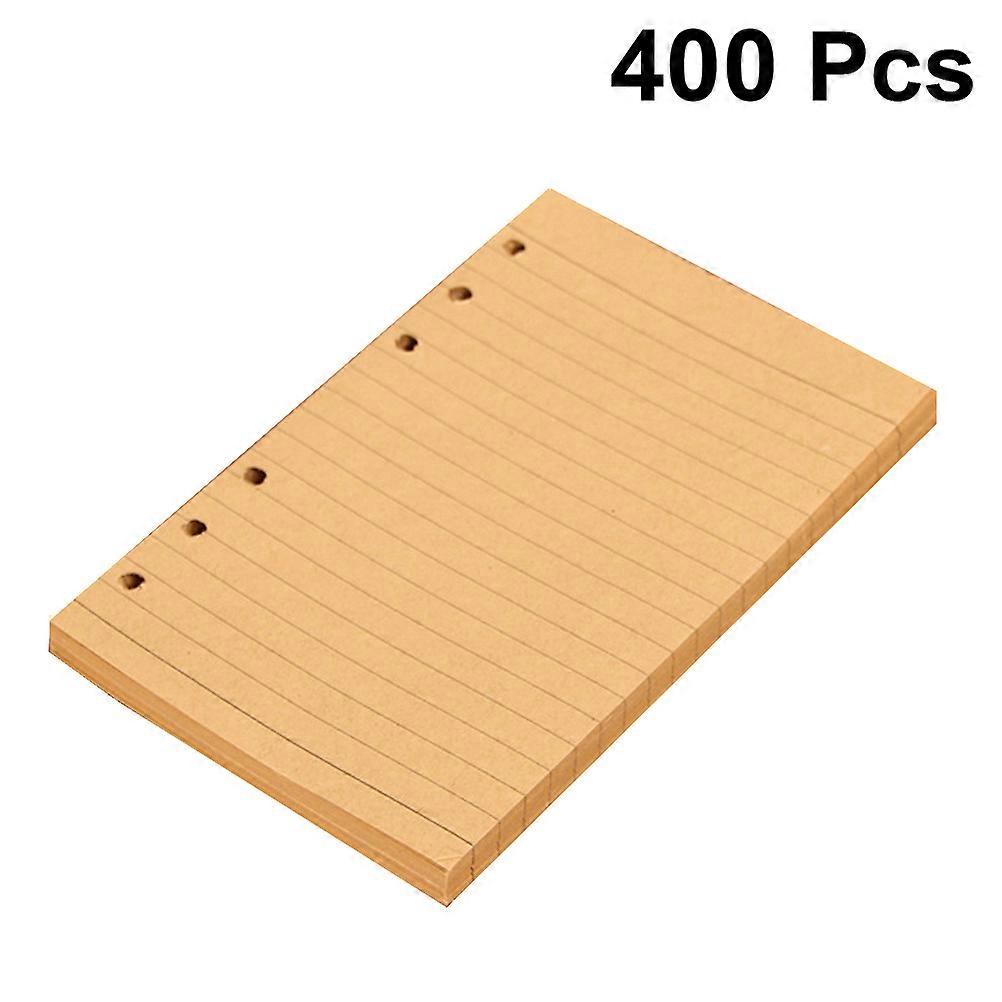 Journaling Notebook Binder Journal Core Diary Inner Portable Grid Pattern Document Separation 17.1x10.5cm 400Pcs