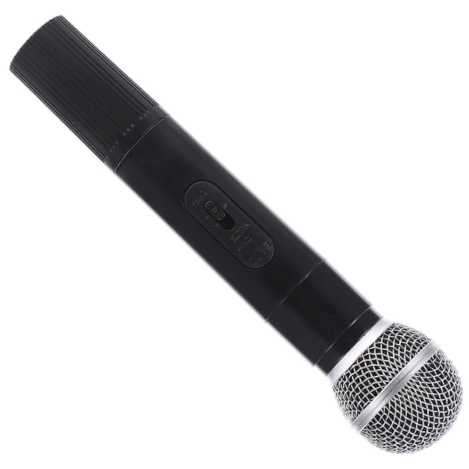 Simulation Fake Microphone Toy Plastic Microphone for Playing for Kids