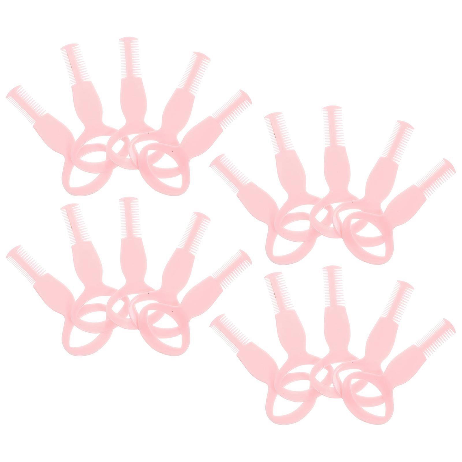 Cosmetic Mascara Shield Brush Eyelash Applicator Tools for Makeup 40Pcs