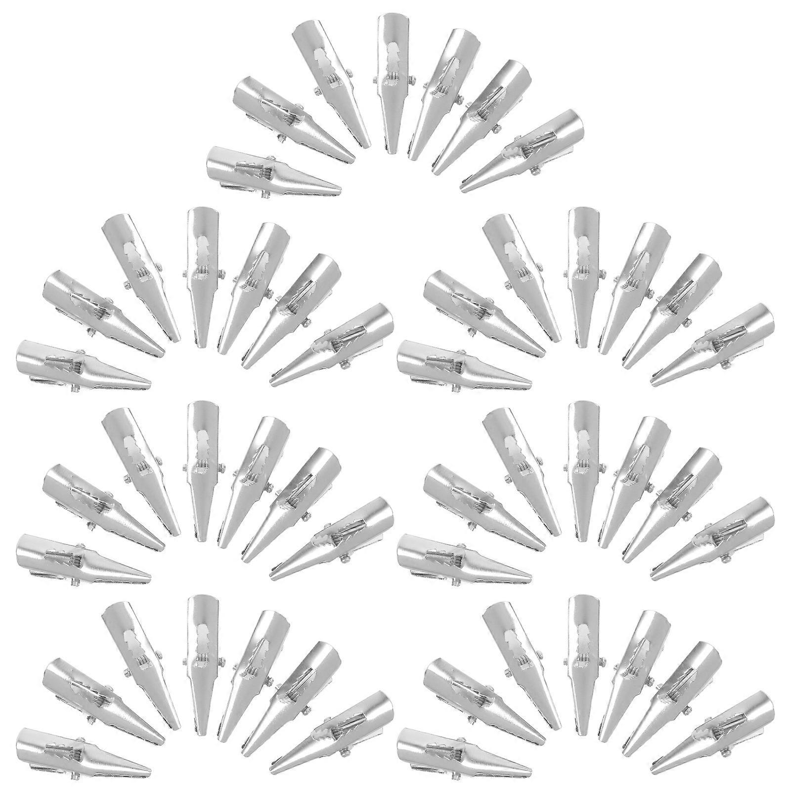 Silver Iron Clip Xmas Tree Ornament Clips for Decor 150Pcs